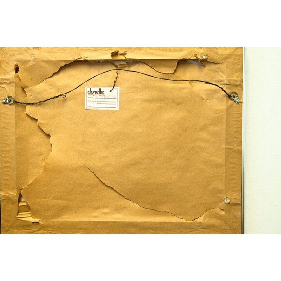 Vtg 1960's R. F. Harnett (1924-2007) Artist Lithograph Mallard Drake Hen Duck - Picture 3 of 3